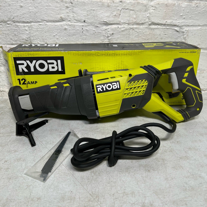 RYOBI 12 Amp Reciprocating Saw with Blade, Corded Electric, 3000CPM