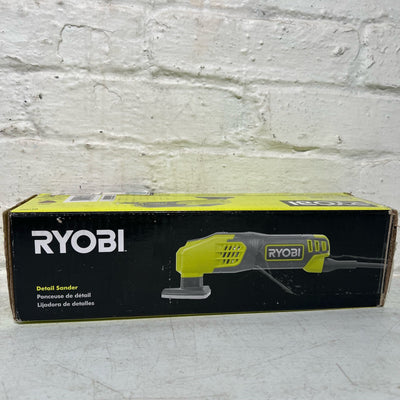 RYOBI Detail Sander, 0.4 Amp 2-7/8 in. Corded Electric, 13,000 OPM