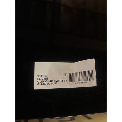 LG 77" Class OLED C3 Series Television 4K UHD OLED 120Hz Refresh Rate Smart TV