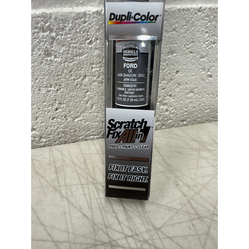 Duplicolor All-in-1 Touch Up Paint Pen, Dark Shadow Gray Ford CX, 0.25 fl oz