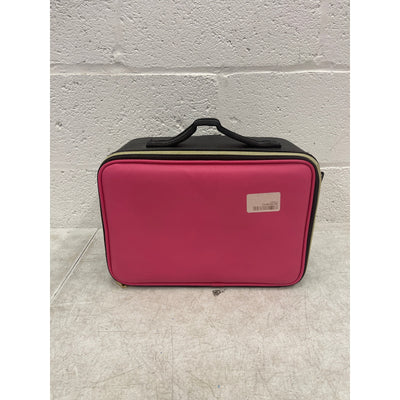 13 x 9 x 6 Inch Traveling Makeup Case, Multiple Compartments for Storage
