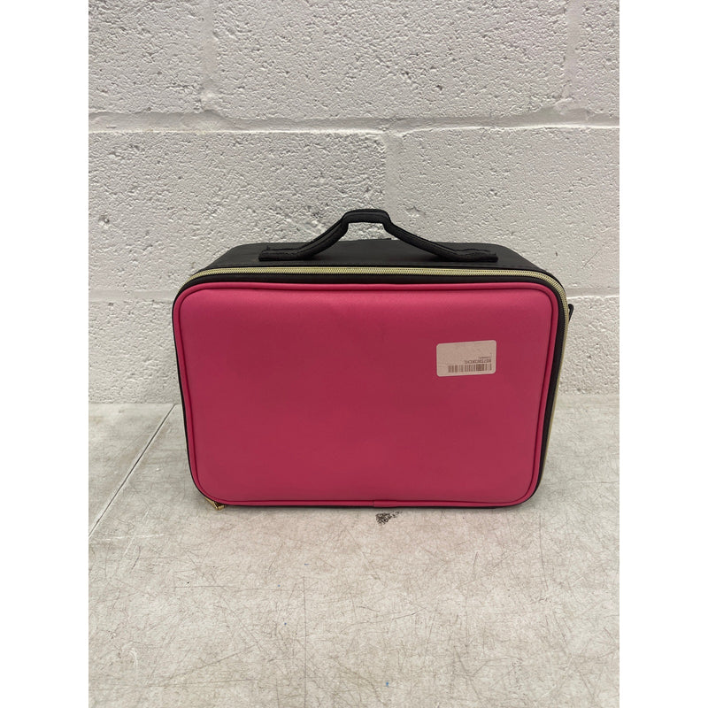 13 x 9 x 6 Inch Traveling Makeup Case, Multiple Compartments for Storage