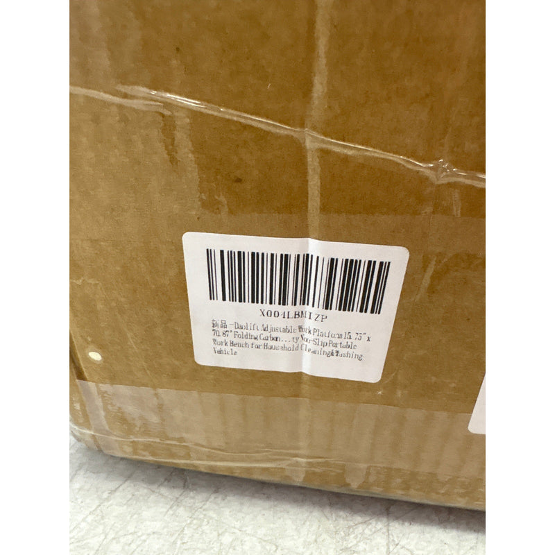 DaoLift Heavy Duty Scaffolding Platform 15.75"x70.87" Folding, Portable, 660lb