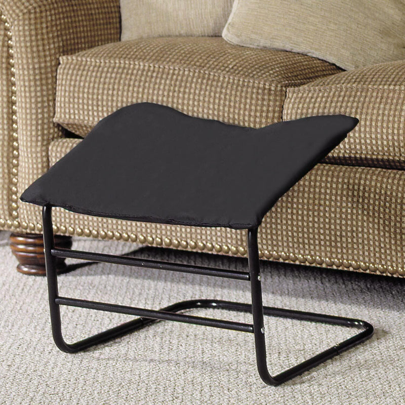 ETNA Padded Supportive Foot/Leg Rest for Chair Couch or Desk - Black