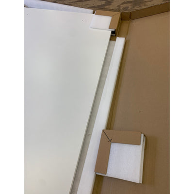 FLEXISPOT Desk Top ONLY No Frame White 48"x30" Rounded Rectangular TB-R4830W-CB