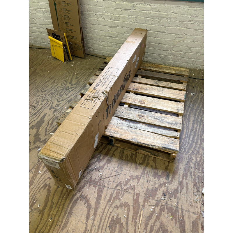 Tribesigns Large Comuter Desk, Conference Table, Rectangular Meeting Table Brown