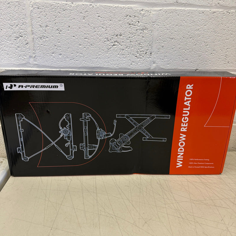 A-Premium Front R Passenger Window Regulator 2-Pin Motor Chevy & GMC Silverado