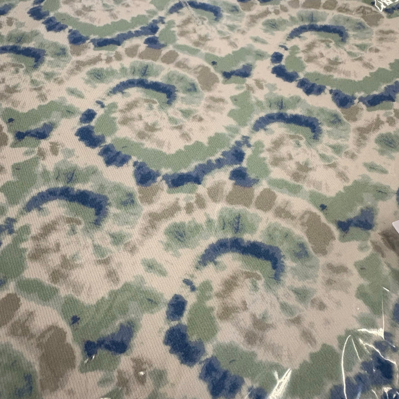 Koolaburra by UGG Pet Pajama Dog Shirt, Long Sleeve 20-21" Collar, Aqua Swirl XL