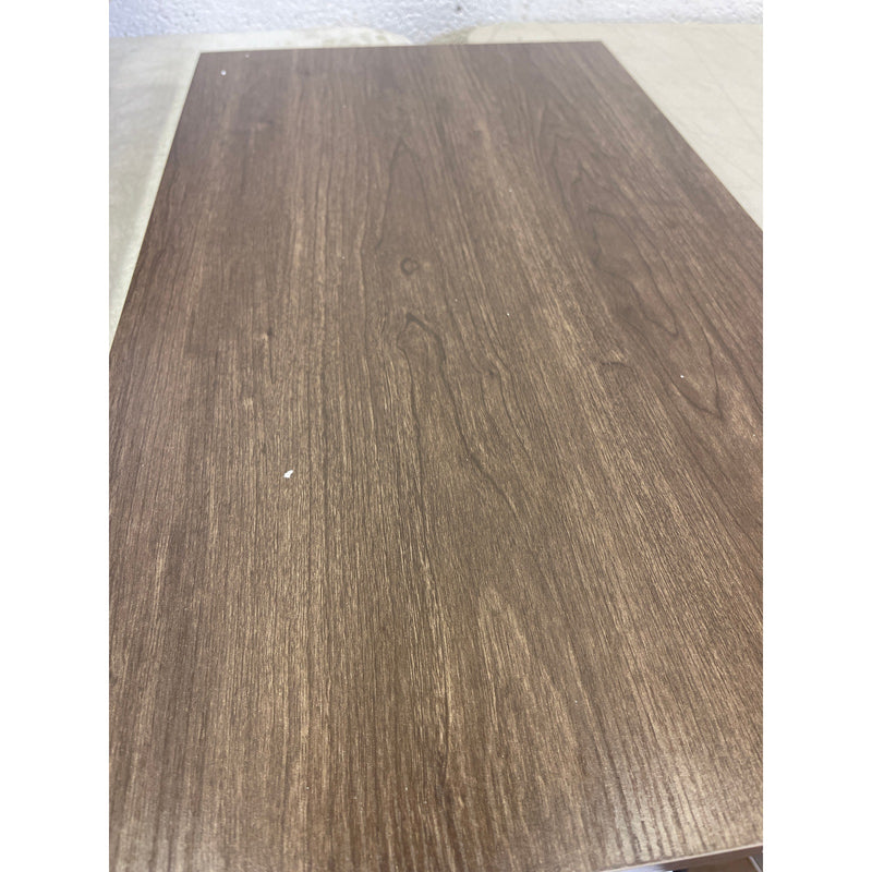 Tribesigns 2-Tier End Table, Rectangular Side Table with Stylish Metal Frame
