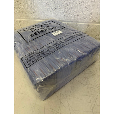 100 Pcs Disposable Unisex Blue Spray Tan Shorts Elastic Waistband 1 Sz fits Most