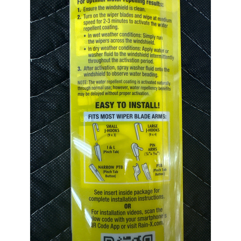 Rain-X 5079280-2 Latitude 2-In-1 Water Repellent Wiper Blades, 24" Pack of 1