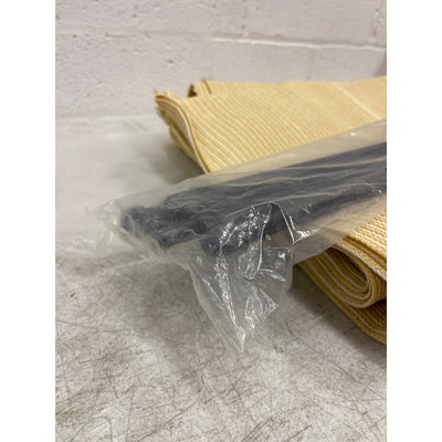 COVER ONLY 9'×12' Pergola Shade Cover Universal Replacement Canopy, Beige