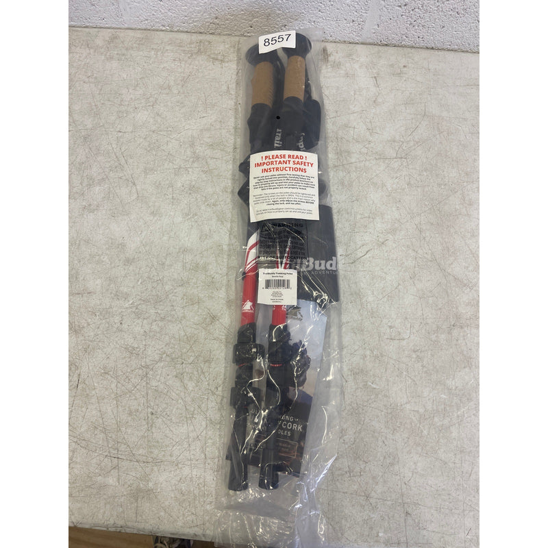 Set-of-2 TrailBuddy Trekking Poles Lightweight, Collapsible Hiking Poles