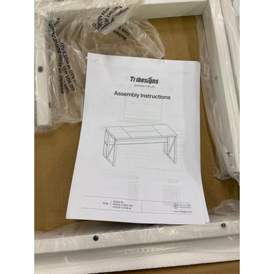 Tribesigns - 63" L-Shaped Executive Desk with Storage Shelves and File Cabinet