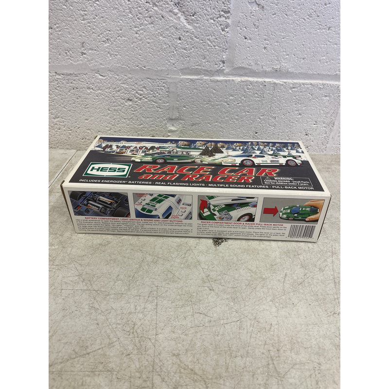 2009 Hess Toy Truck Race Car and Racer with Lights & Sound New In Box