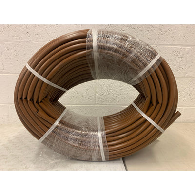 DIG  Brown Blank Poly Tubing for Drip Irrigation B37-700B 1/2in 500 FEET LONG
