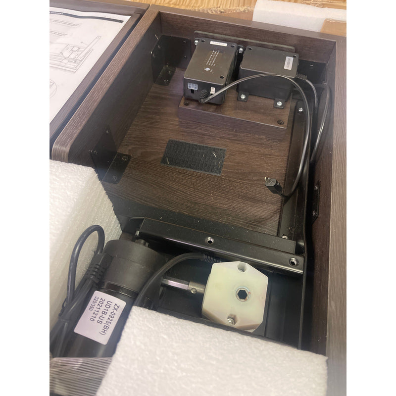 FLEXISPOT Standing Desk w Drawer 48"×24" Electric, Brown, UD1B Missing Hardware