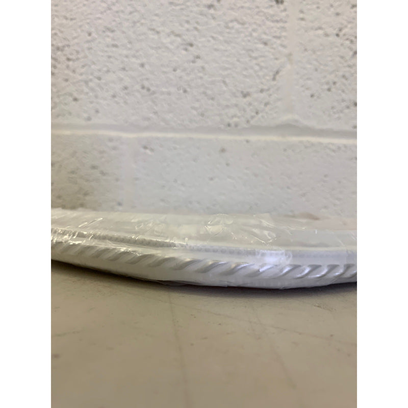 Universal Car Side Molding Trim(Self Adhesive) 300"L x 0.5"W White