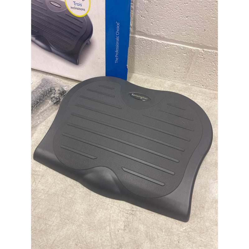 Kensington SoleSaver Adjustable Footrest, Office Desk Accessories K56152US -Gray