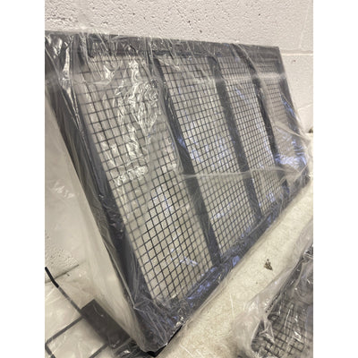 MYOYAY Garden Tool Storage Organizer with Wheels, 3 Layer Trolley - Black