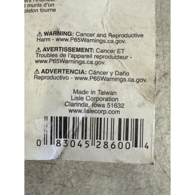 Lisle Disc Brake Piston Tool Used to Rotate Piston Back in Brake Caliper 28600