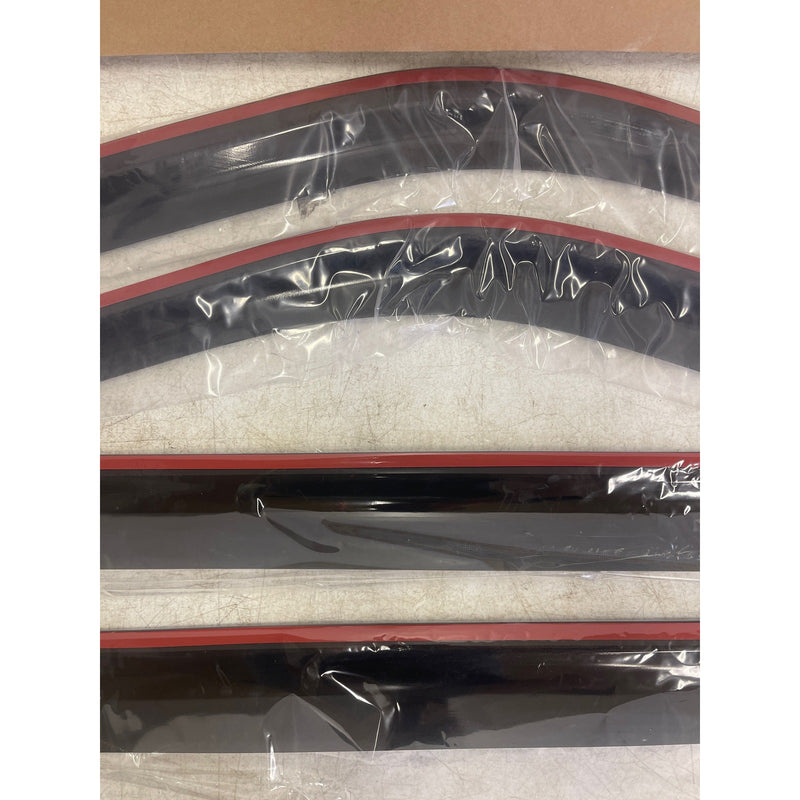 YQAUTEC Window Rain Guards Shield X00465D783 SEE DETAILS FOR COMPATIBLE CARS