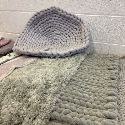 Mix-of-14 Rugs & Floor Mats, Rectangular, for Bedroom, Bathroom & Front Door