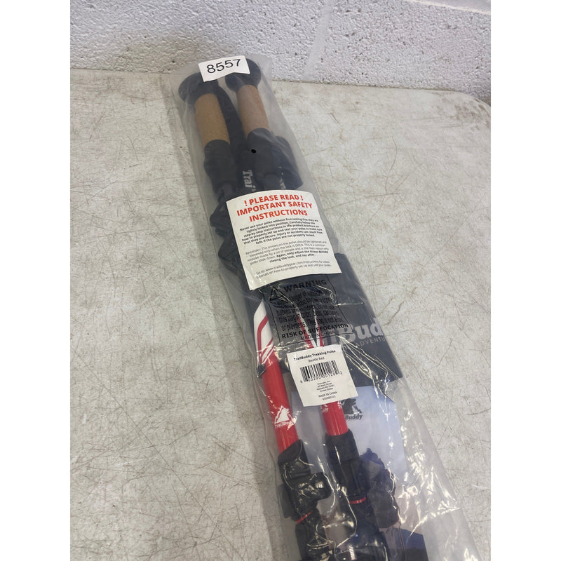 Set-of-2 TrailBuddy Trekking Poles Lightweight, Collapsible Hiking Poles
