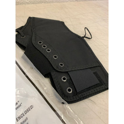 Swede-O Ankle Lok Support with Knit Tongue, Large Ankle Brace Black, Sprain