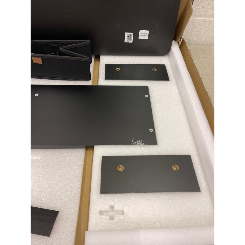 TOP ONLY FLEXISPOT Standing Desk Top w Drawers Solid 1-Piece 55"x28" Black