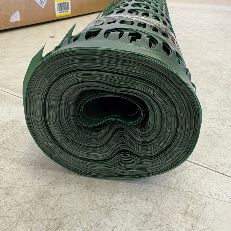 48" Tall Plastic Mesh Fence, Construction Barrier Netting Green UNKNOWN LENGTH