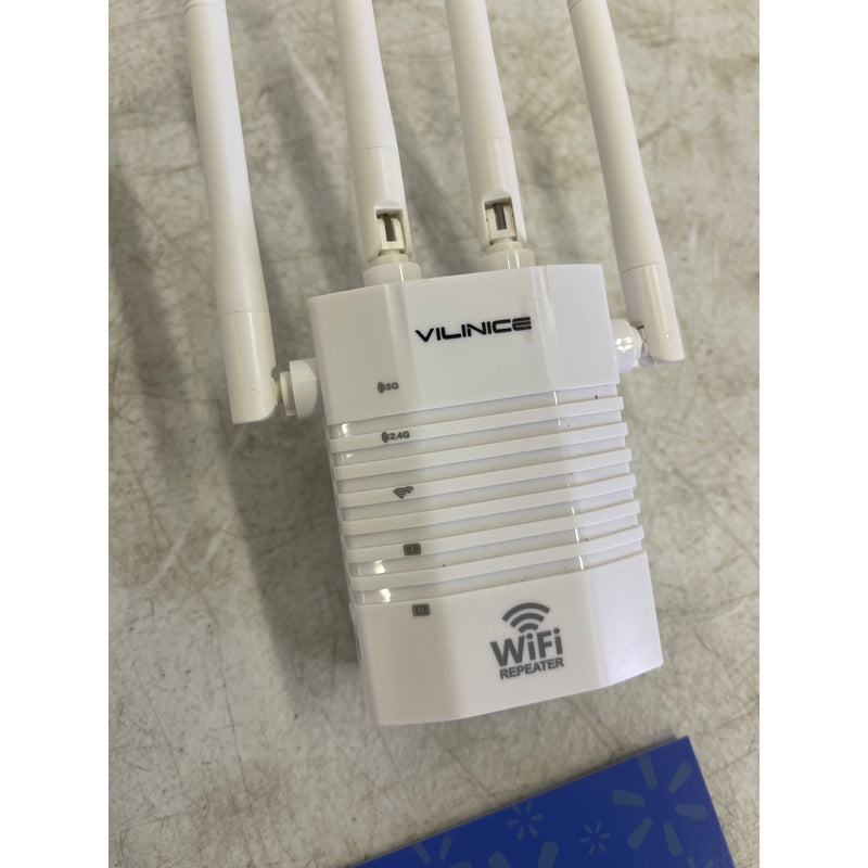 VILINICE WiFi Extender 1200Mbps, Dual-Band Wi-Fi Signal Repeaters, 8800 SQFT