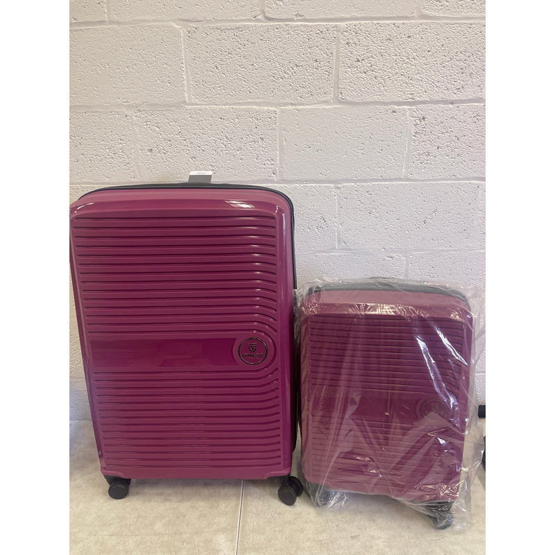 GinzaTravel PP Material Luggage Expandable Hard 20" & 28" Suitcase w 360 Wheels