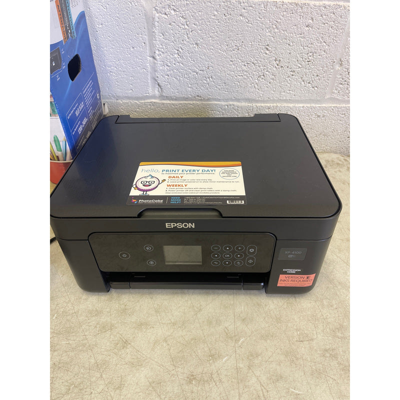 Epson Expression Home Wireless Color Printer with Scanner and Copier XP-4100