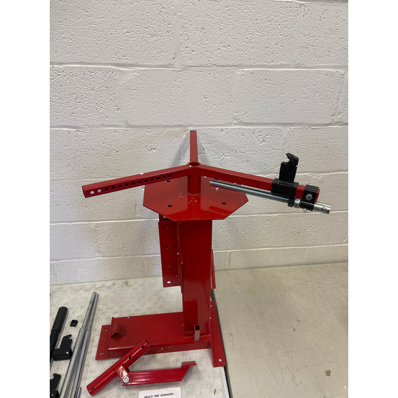 Multi Manual Tire Changer Tire Bead Breaker for 4" - 16.5" Tires Red SEE DETAILS