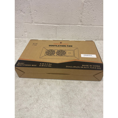 Abestorm Crawlspace Ventilation Fan w Humidistat & Thermostat, 220CM Electric