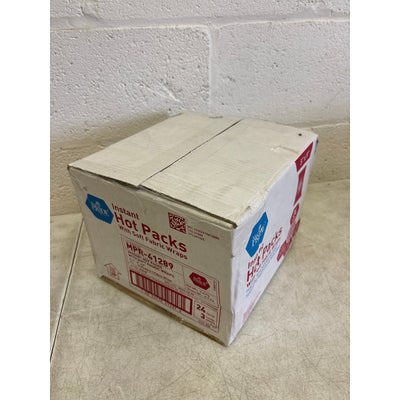 MED PRIDE Instant Hot Packs Disposable, Pain Relief 5"x9" 24-Pack 3 Fabric Wraps