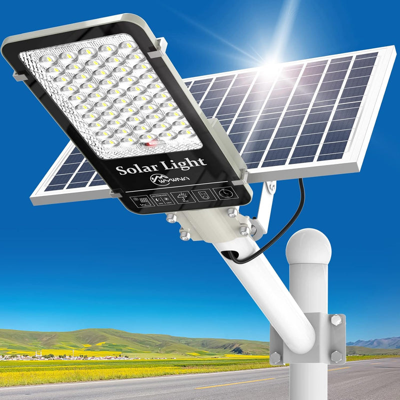 1000W Street Lights Outdoor Waterproof 100000LM Solar Powered Led  Super Bright