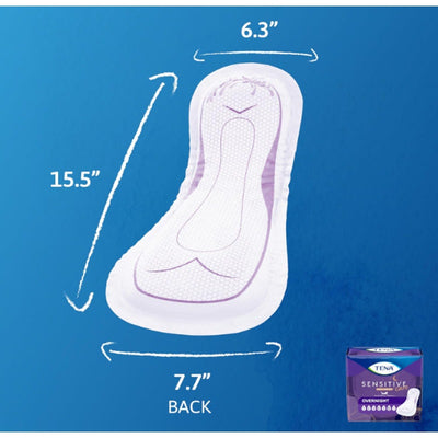 84-Count TENA Sensitive Care Incontinence Pads, Bladder Control Overnight
