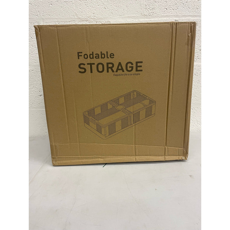 2 Pk Under-Bed Storage Box w Wheels, Stackable, Shoe / Clothing Storage, Gray