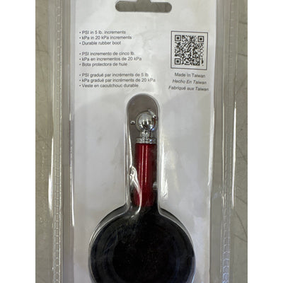 Milton Industries Single Head Chuck Dial Tire Gauge, Tire Pressure, 0-160 PSI