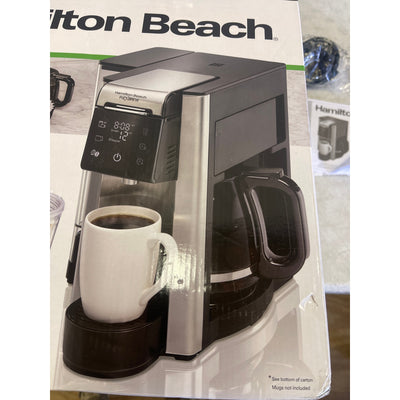 Hamilton Beach FlexBrew Advanced 5-in-1 Coffee Maker, Removable Dual-Position