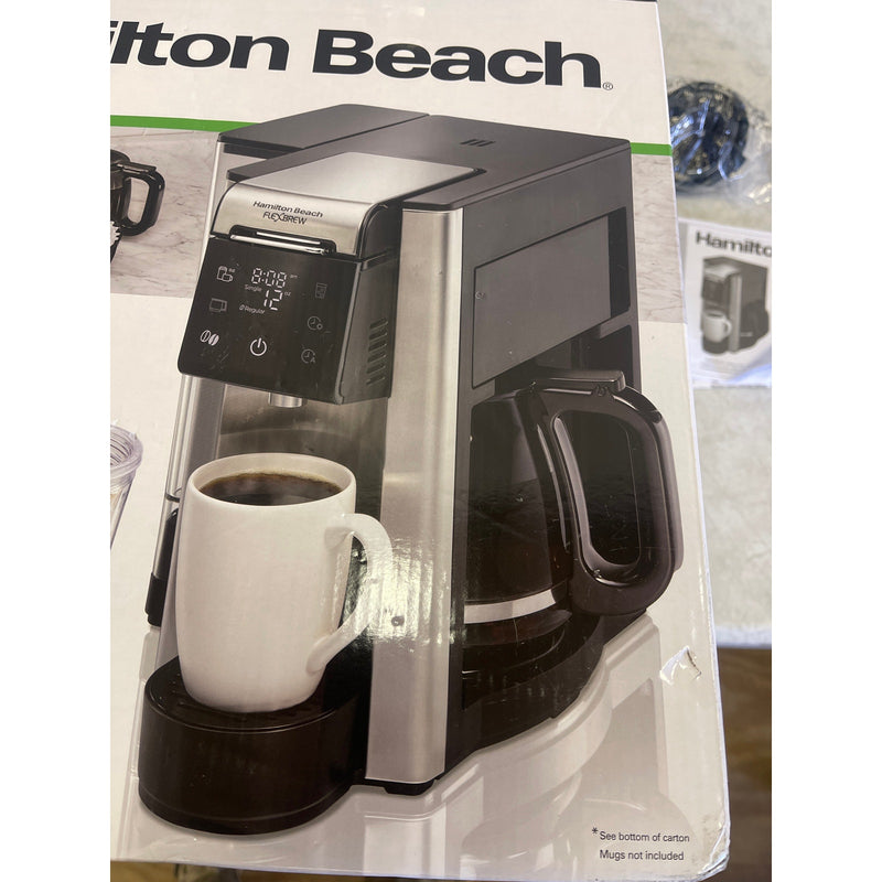 Hamilton Beach FlexBrew Advanced 5-in-1 Coffee Maker, Removable Dual-Position
