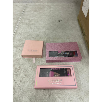 LOT OF 110 Gourten Press on Nail Kits Variety of Styles and Sizes