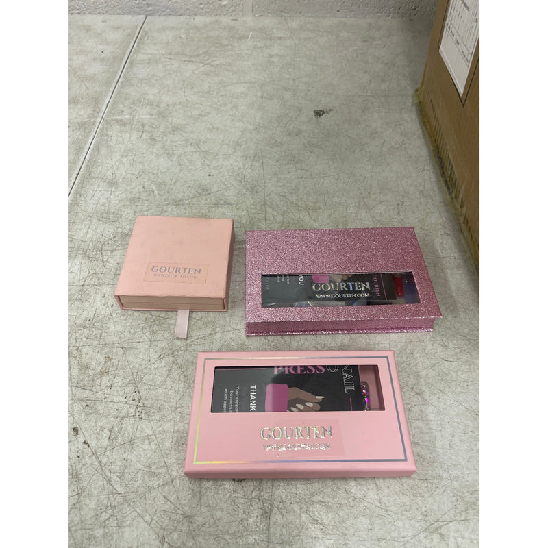 LOT OF 110 Gourten Press on Nail Kits Variety of Styles and Sizes