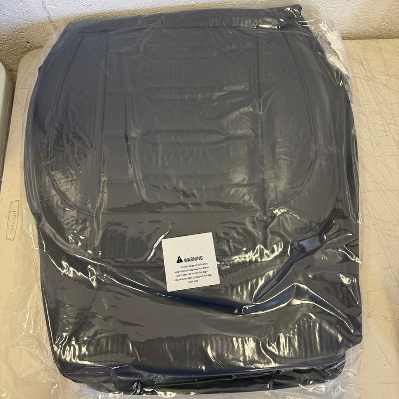 AOMSAZTO Leather Front Car Seat Covers for Toyota Highlander 2008-2025 -Black