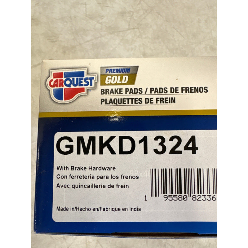 Carquest Premium Gold Brake Pads w Hardware, Front, Lexus, Toyota 10-20 GMKD1324