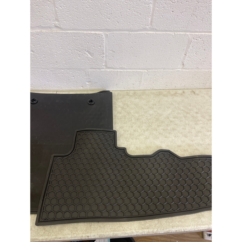 Rubber Car Floor Mats All-Weather Custom Fit for 2016-2024 Dodge Durango 2-Row