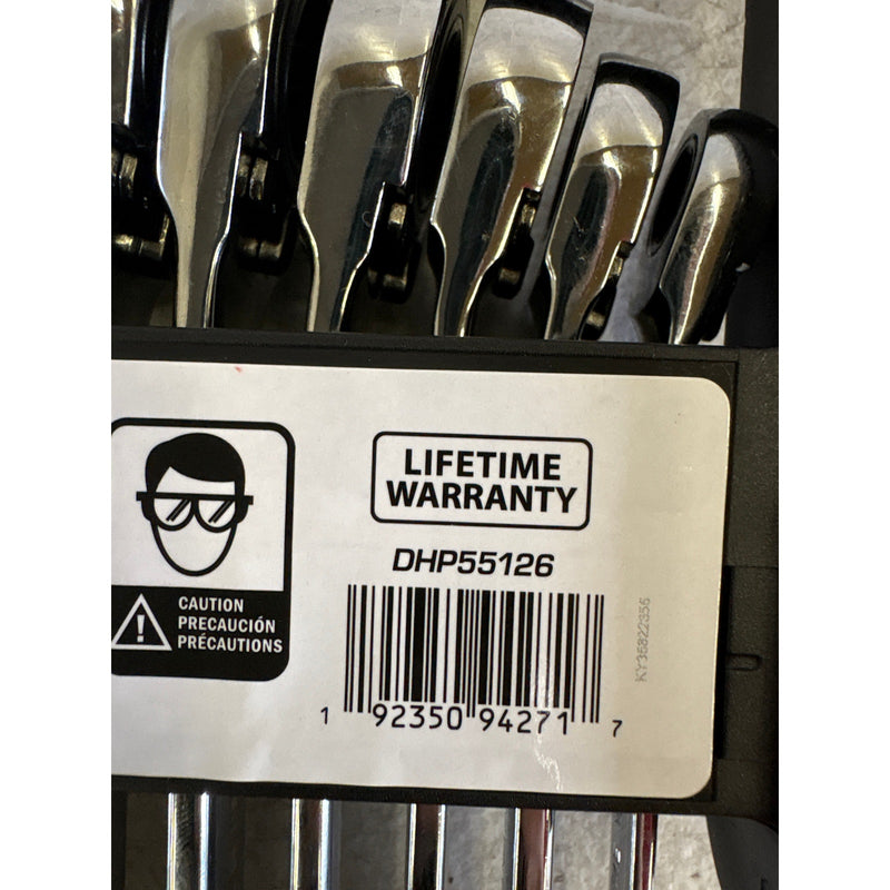 DieHard 8-Piece Reversible Ratcheting Wrench Set, SAE, 12, Hand Tools - DHP55126