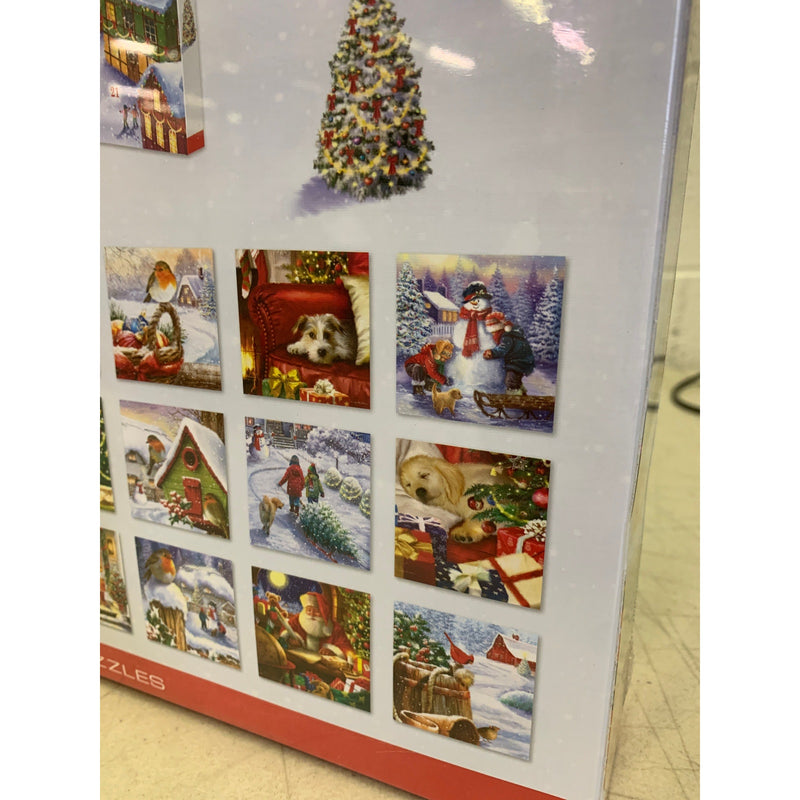 EuroGraphics Puzzles Christmas Memories 50pc Puzzle 24 Day Advent Calendar